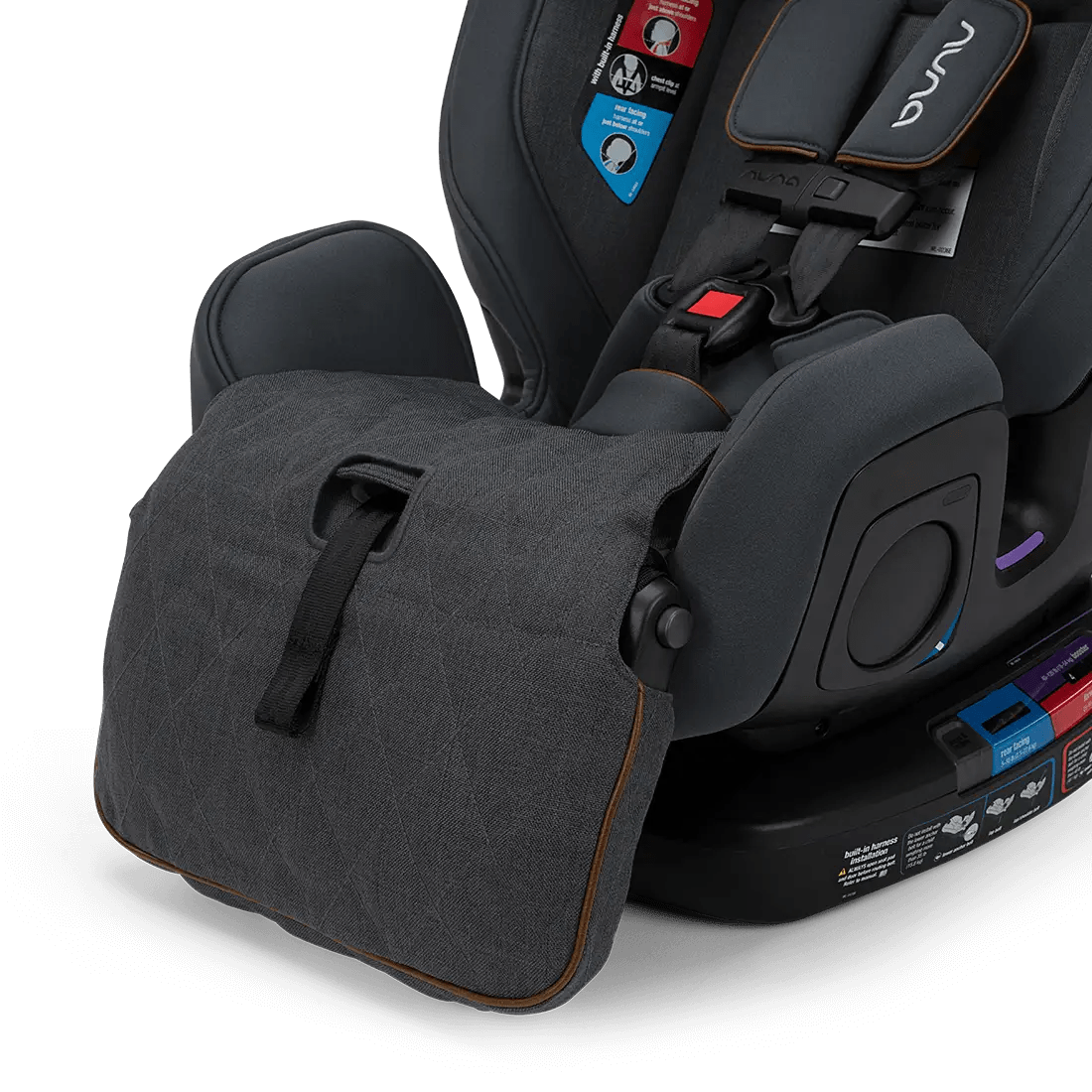 Nuna Exec Convertible Car Seat for Toddlers & Kids - Safe & Comfortable 3-in-1 Design for Rear, Forward & Booster Facing - Perfect for Family Travel & Daily Commutes