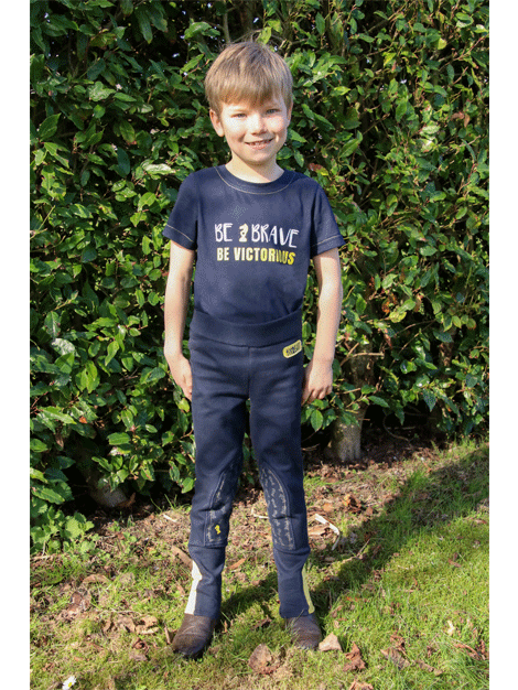 Be Brave Little Knight T-Shirt for Kids - Cute & Inspirational Graphic Tee - Perfect for Playdates, Costume Parties & Everyday Adventures
