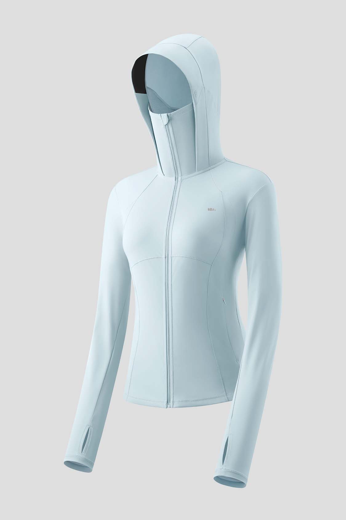 Motion Women's Cooling Quick Dry Sports Jacket UPF100+ Sun Protection - Lightweight Athletic Running Jacket for Outdoor Workouts & Summer Activities