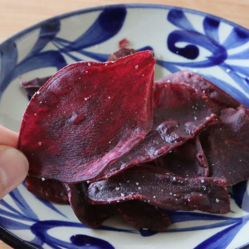 Organic Okinawan Purple Sweet Potato Chips - Gluten Free, Non-GMO Healthy Snack, 75g - Perfect for Vegan Diet, Keto & Paleo Lifestyle