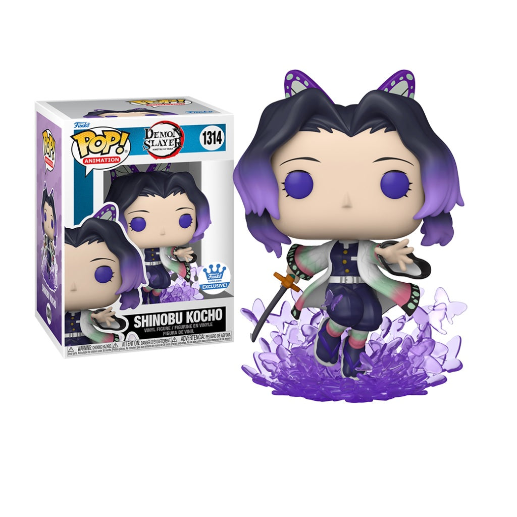 Funko Pop! Animation: Demon Slayer - Shinobu Kocho Exclusive Collectible Figure | Perfect for Anime Fans, Gift Ideas & Display Decor