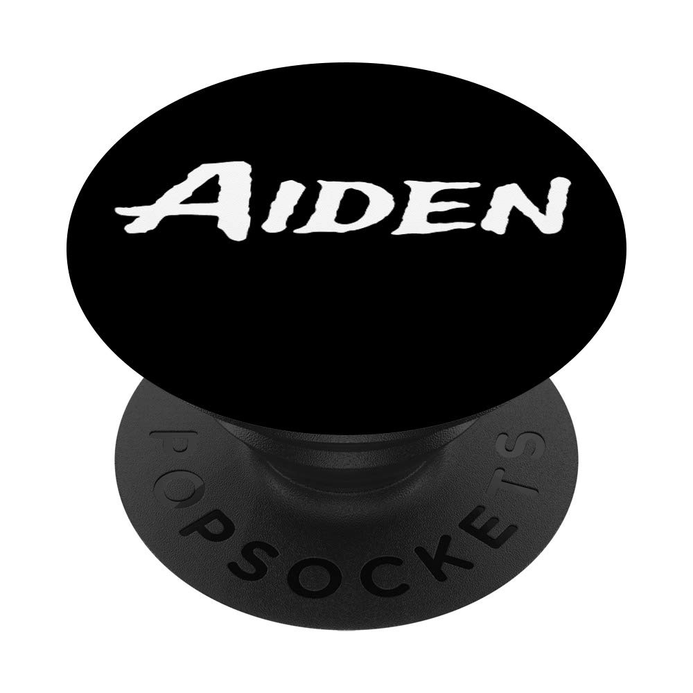 Personalized Phone Accessory with Boy Name Aiden - Customized Phone Charm for Kids & Teens - Perfect Birthday Gift, Christmas Present & Back-to-School Accessory for Boys