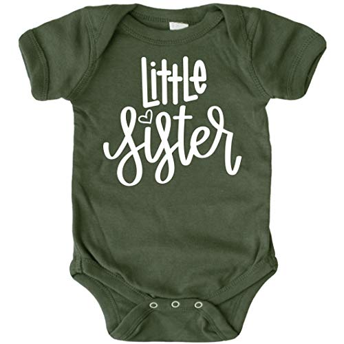 White on Military Green Bodysuit