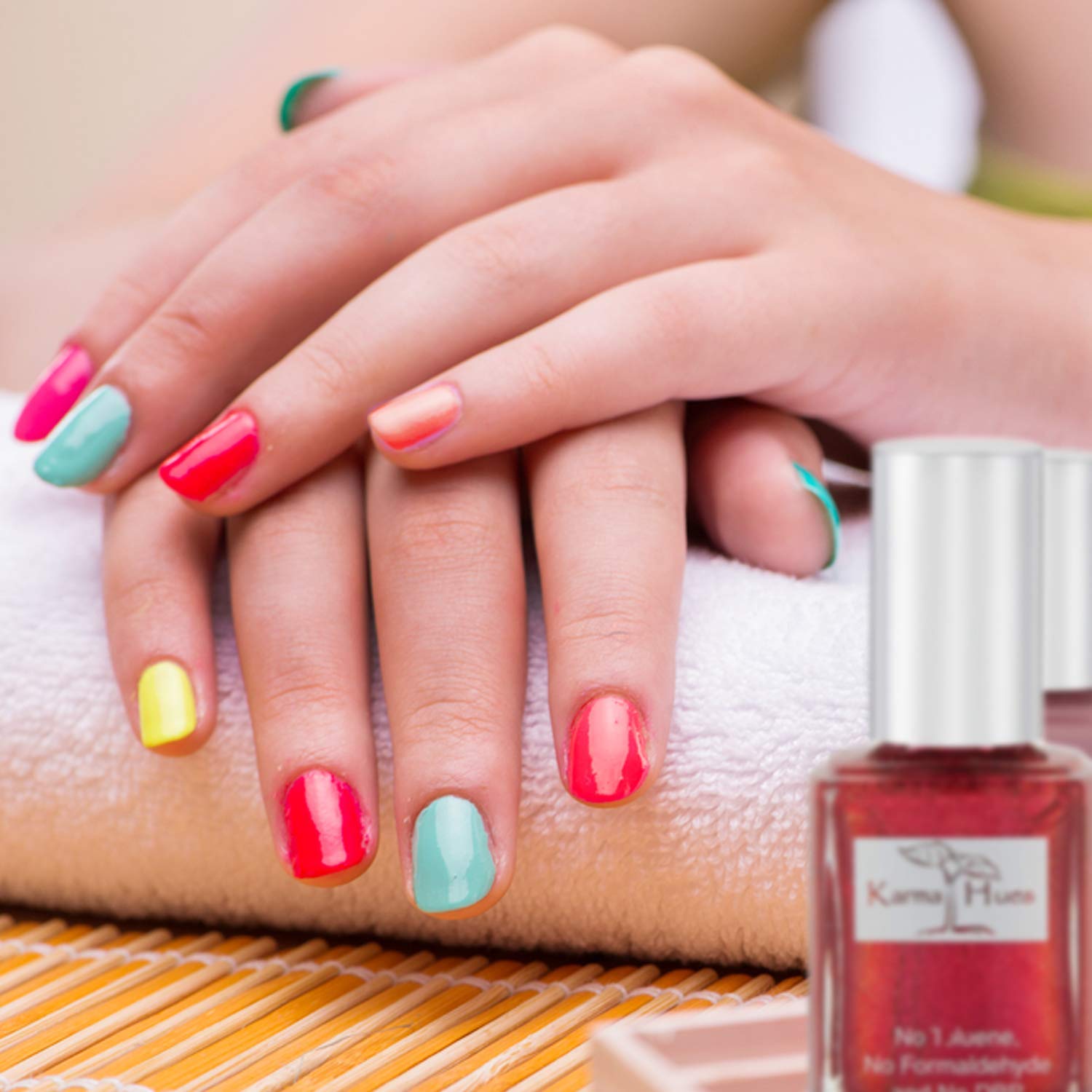 Christmas Nail Polish Set - Natural Base Coat & Non-Toxic Remover | Vegan, Cruelty-Free Nail Art Kit (10-Pack) for Holiday Parties & Gift Giving