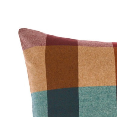 Premium Eastwood Pecan European Pillowcase by Linen House - Soft Luxury Linen Pillow Cover for Bedroom, Living Room & Home Decor