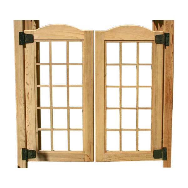 Premium Red Cedar Estate Gate - Durable & Elegant Outdoor Fence Gate for Gardens, Driveways & Backyards