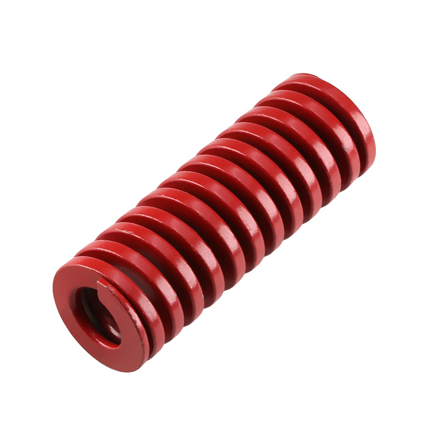 MroMax 3D Printer Die Spring - 18mm OD, 50mm Length, Medium Load Compression Mold Spring for Creality Ender 3/5, Electric Parts - Red (1PC) - Perfect for 3D Printer Maintenance & Repairs
