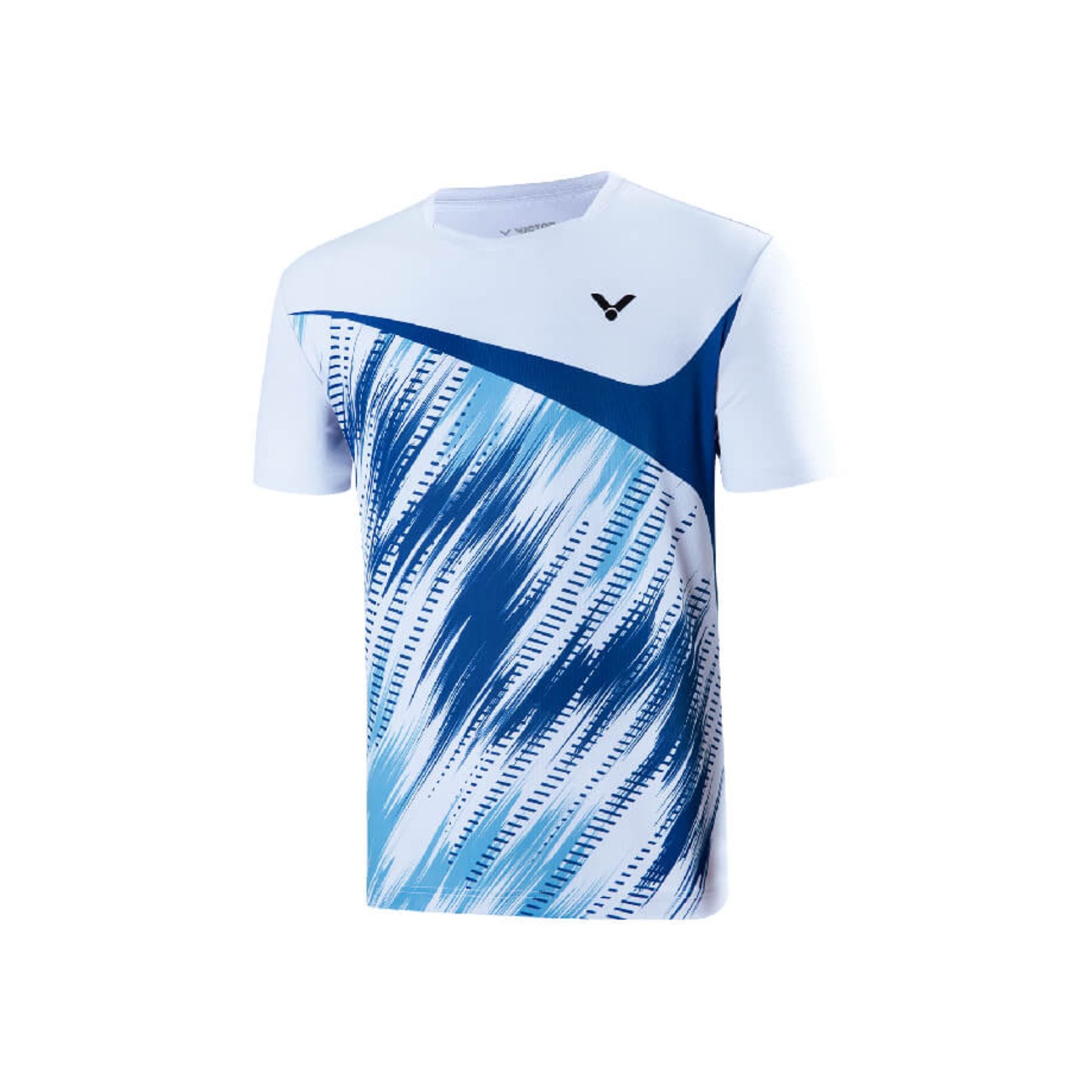 Victor T 30021F Men's Premium Cotton T-Shirt - Royal Blue - Comfortable Casual Wear for Everyday & Outdoor Activities
