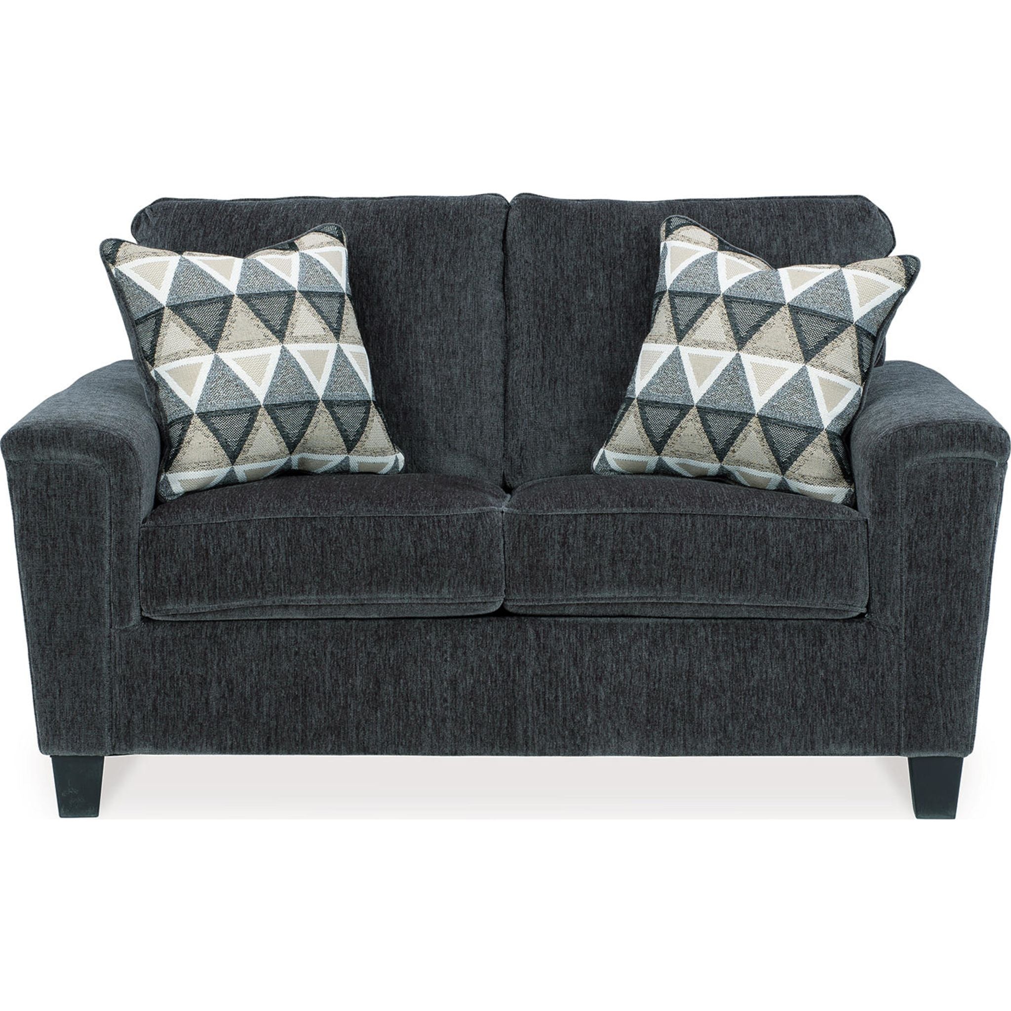 Abinger Loveseat - Modern Small Sofa for Two, Comfortable Fabric Couch for Living Room, Apartment & Office - Perfect for Cozy Seating, Relaxing & Small Spaces