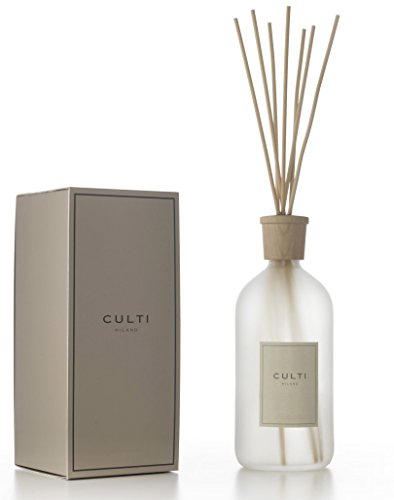Culti Milano Mediterranea Reed Diffuser 500ml | Premium Home Fragrance | Aromatic Scent for Living Room, Bedroom & Office Decor