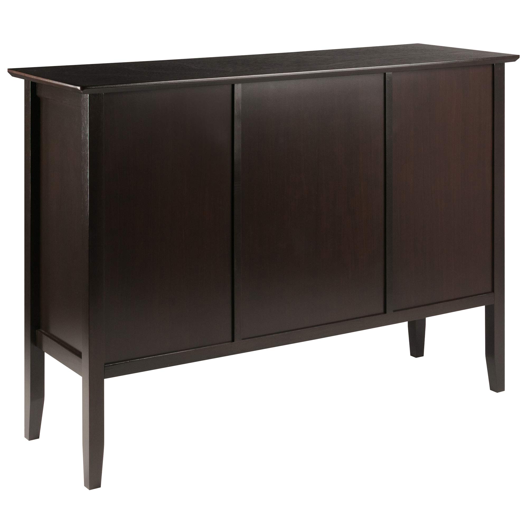 Winsome Wood Melba Buffet Coffee Table - Modern Side Table with Storage Shelf for Living Room, Bedroom & Office - Stylish & Functional Home Decor Furniture