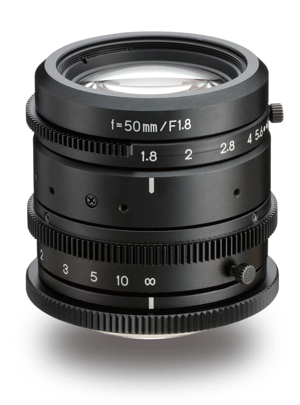 LM50HC IR 1.5MP 50mm F1.8 C Mount Lens - High Resolution CCTV Camera Lens for Night Vision Surveillance, Security Systems & Industrial Inspection