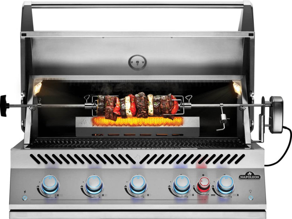 Napoleon 700 Series 38 Inch Built-In Natural Gas Grill - Premium Outdoor Cooking for Backyard BBQs, Patio Parties & Family Gatherings