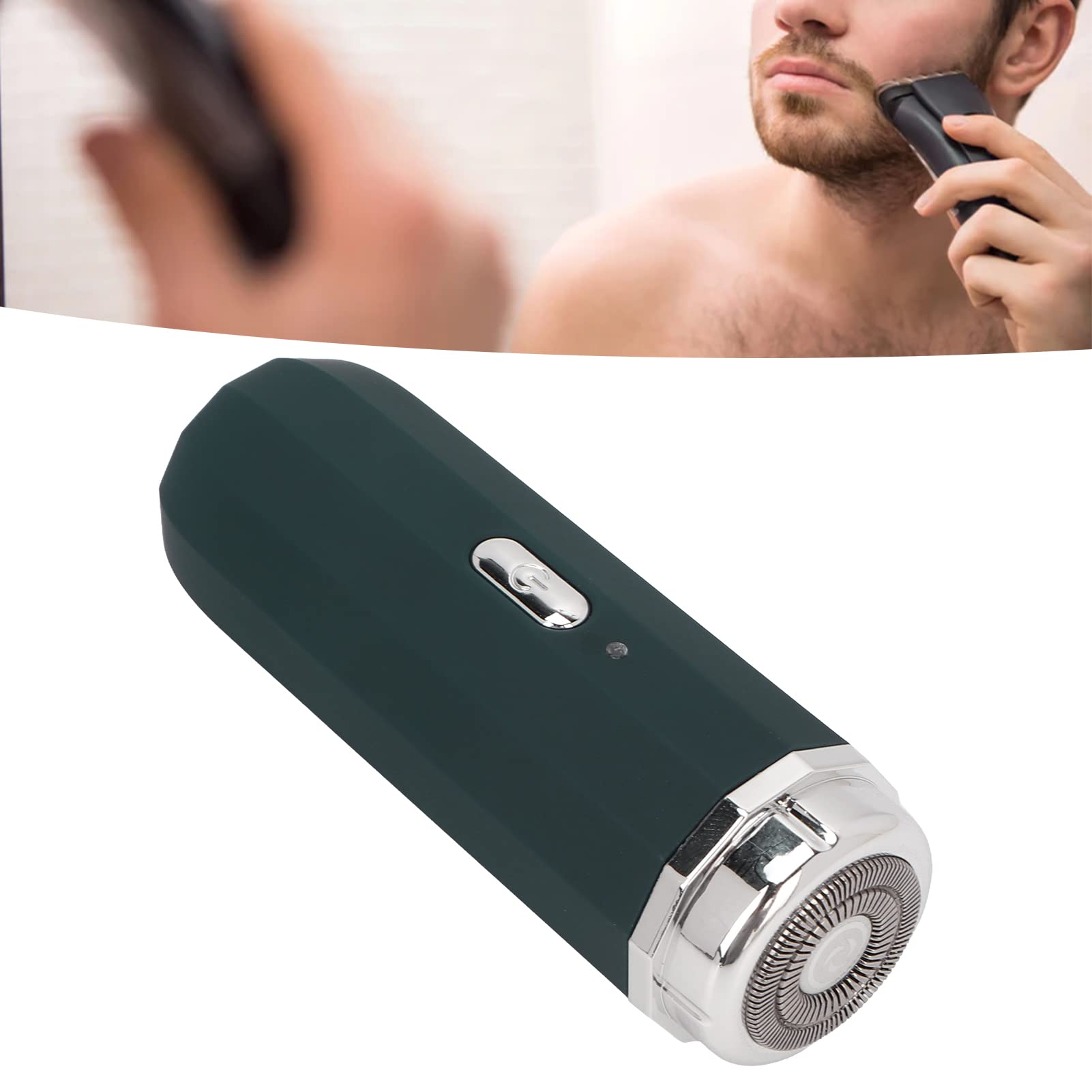 Best Electric Body Hair Trimmer for Men & Women - USB Rechargeable Cordless Shaver for Legs, Armpits, Chest & Facial Hair - Eyebrow Trimmer & Grooming Kit - Perfect for Travel, Gym & Home Use (Dark)