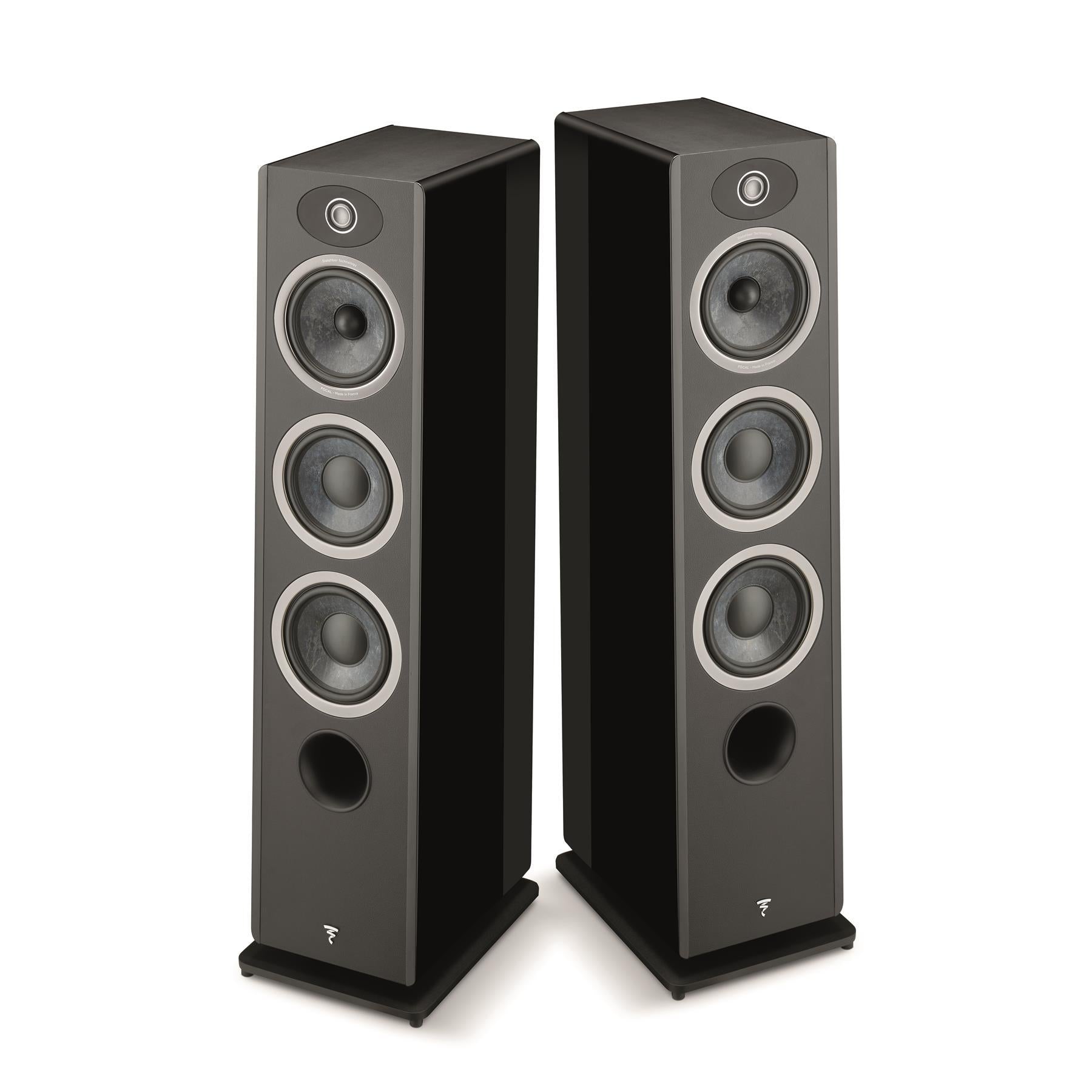 Focal Vestia N2 3-Way Floorstanding Speaker - High-Fidelity Home Audio System for Living Room, Home Theater & Music Listening