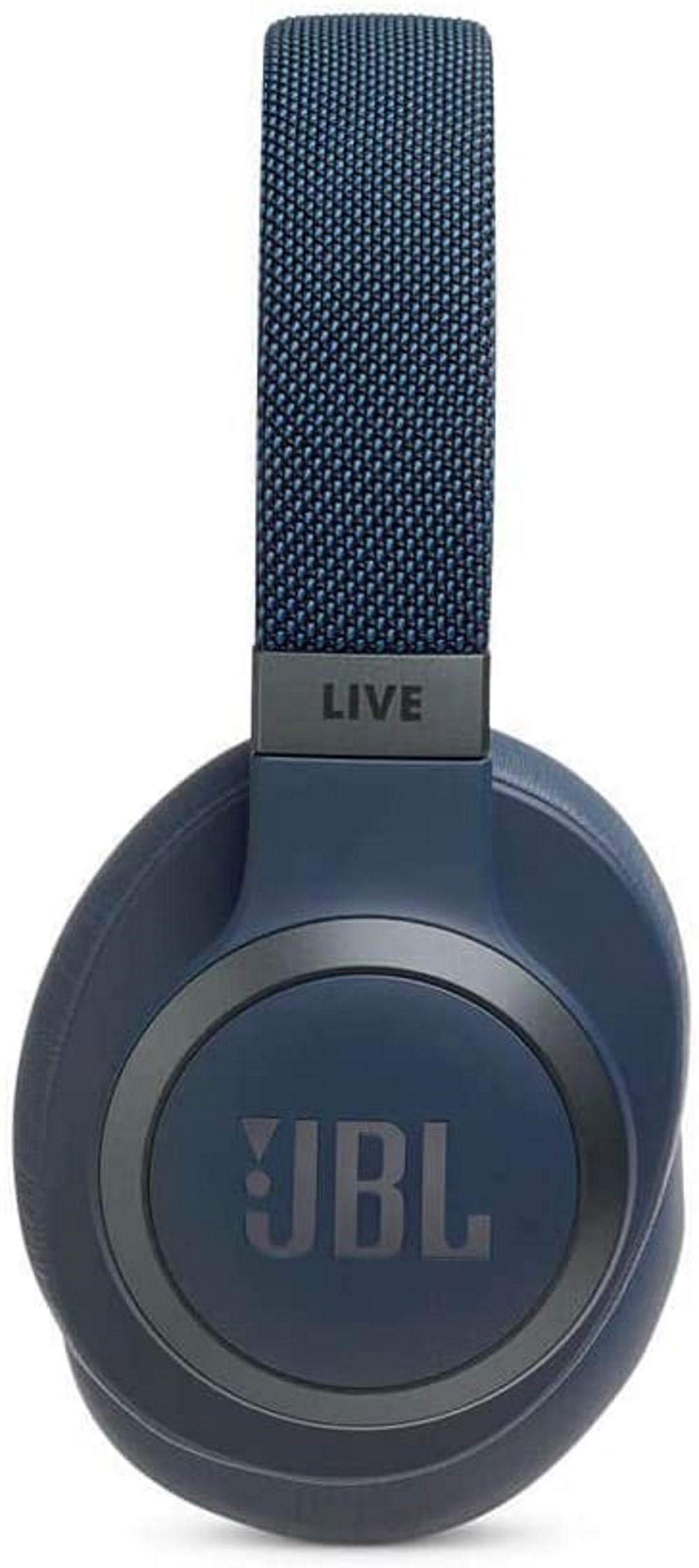 JBL Live 650BTNC Wireless Bluetooth Headphones with Active Noise Cancelling, Over-Ear Comfort, 30-Hour Battery - Perfect for Travel, Work & Music Lovers (Blue)