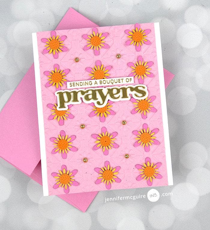 Floral Diamond Blocks 3D Embossing Folder for Card Making, Scrapbooking & DIY Crafts - Perfect for Handmade Greeting Cards, Invitations & Paper Crafts