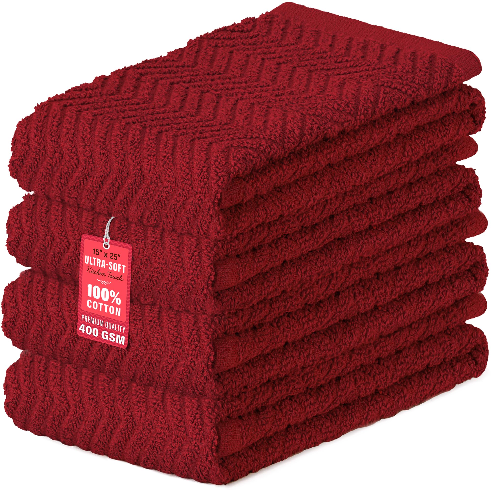 Premium 100% Cotton Kitchen Towels 15