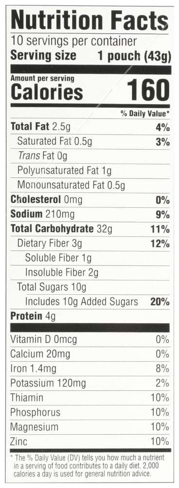 Better Oats Oat Revolution! Instant Steel Cut Oatmeal - Maple & Brown Sugar Flavor - 10 Single-Serve Pouches per Box (Pack of 3) - Quick Breakfast, Office Snack & Healthy Meal Replacement