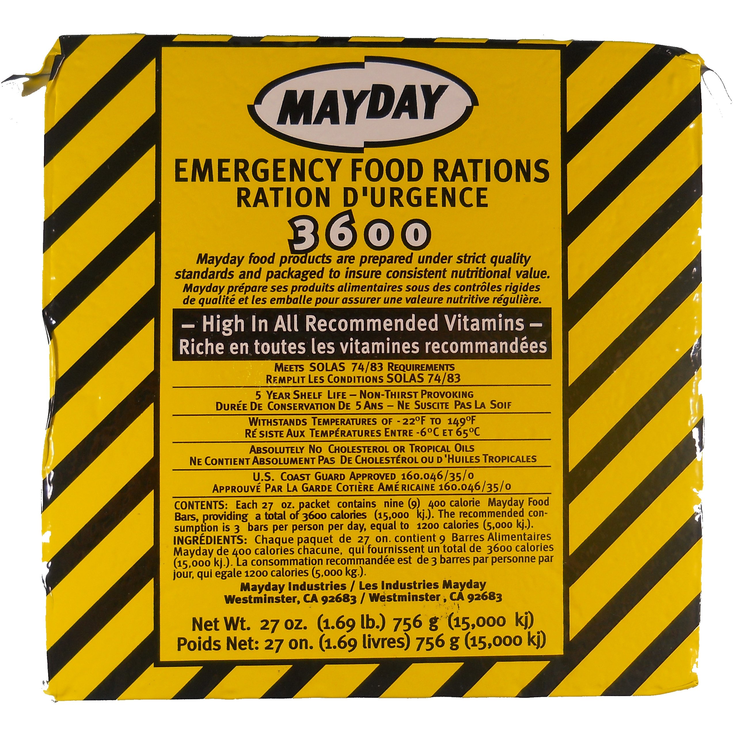 Premium 2-Person Emergency Survival Kit with Honey Bucket - Portable Toilet for Camping, Hiking & Disaster Preparedness