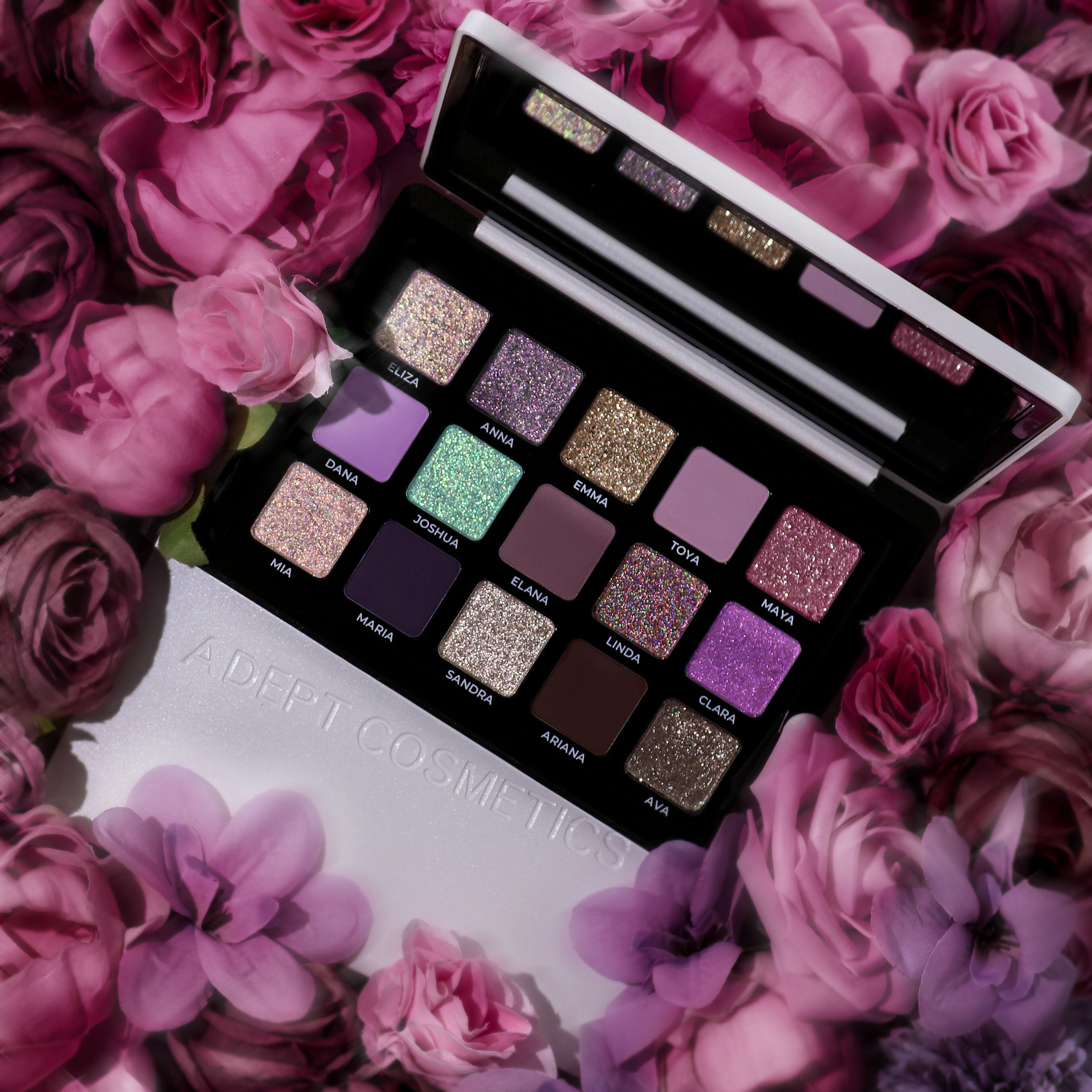 Minka Eyeshadow Palette - 12 Highly Pigmented Matte & Shimmer Eyeshadows for Professional Makeup | Perfect for Day to Night Looks, Parties & Special Occasions