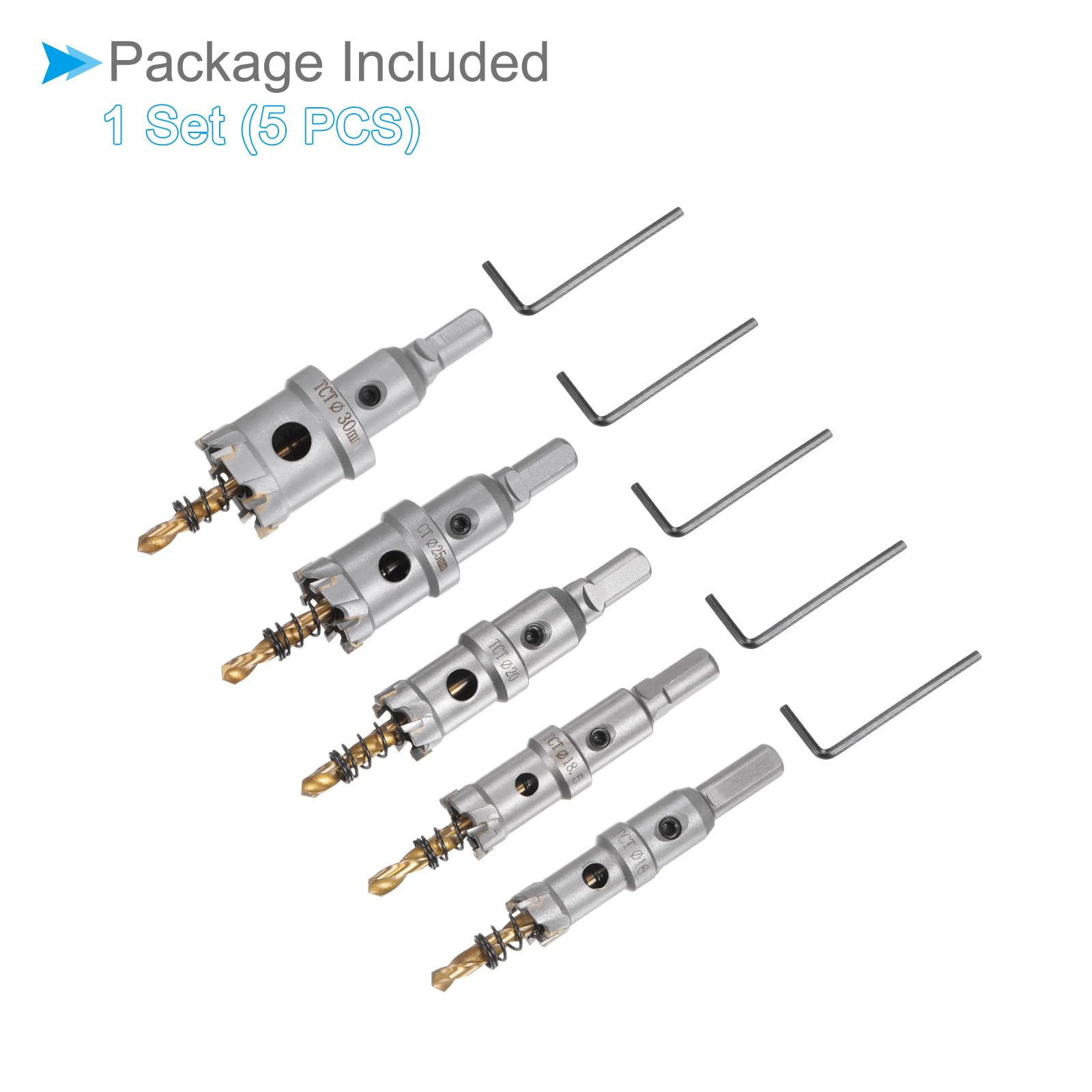 Carbide Hole Saw Kit - 5/8