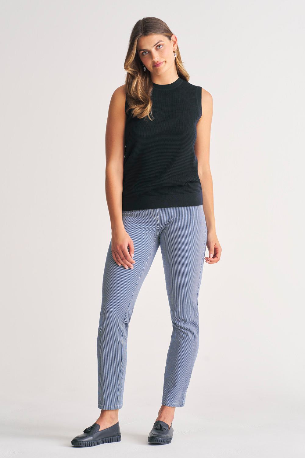 Premium Silk Blend Knit Tank Top for Women - Soft Breathable Summer Casual Wear - Perfect for Beach, Yoga & Layering