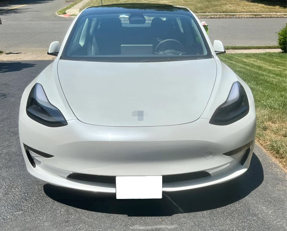 High-Quality Front Lower Bumper Grille Mesh Mount License Plate Bracket for Tesla Model 3 & Y - Durable & Easy Installation for Enhanced Vehicle Protection & Style