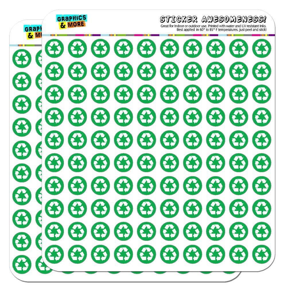 Recycled Green 1/2 Inch (0.5
