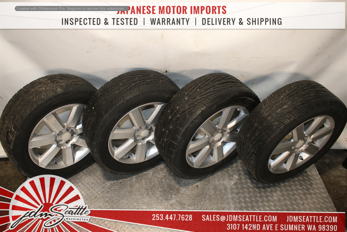 Original SUBARU OUTBACK 17X7 OEM Wheel Set - 4 Rims & Tires Included | Perfect for Replacement, Off-Road Adventures & Winter Driving