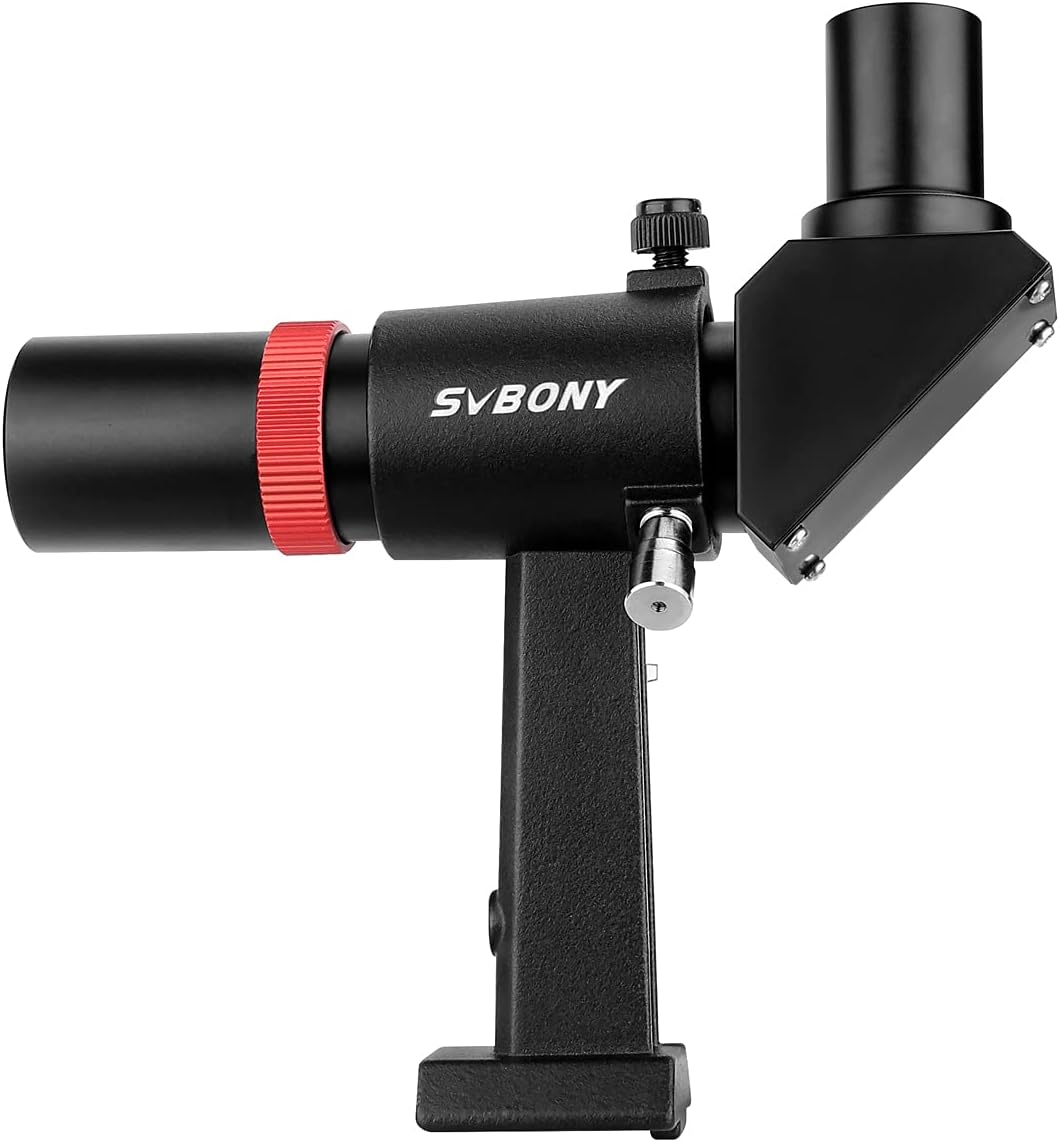Svbony SV182 6X30 Right Angle Finder Scope - High Precision Magnifying Lens for Astronomy, Hunting & Bird Watching | Perfect for Telescopes, Spotting Scopes & Outdoor Observation