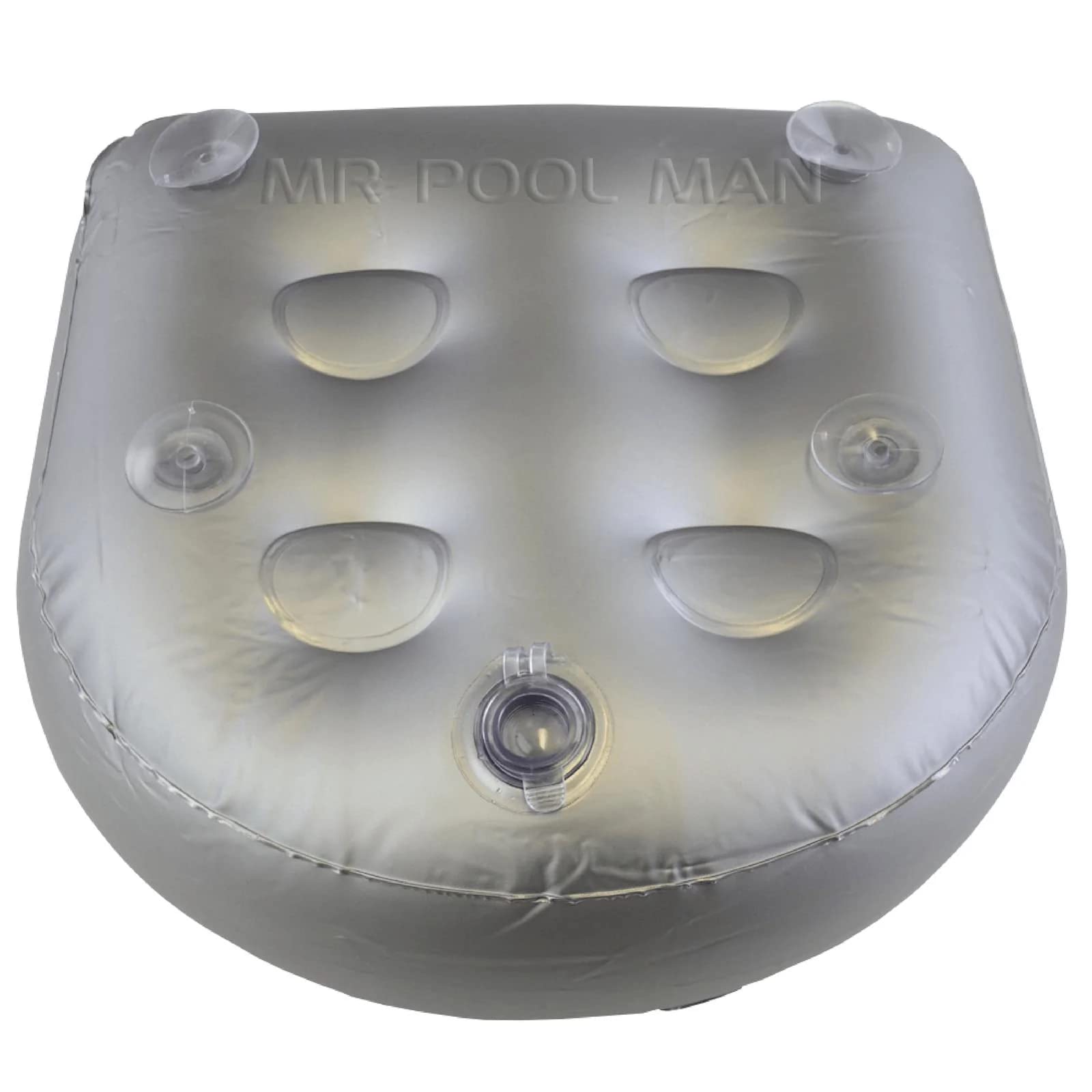 Perfect Pools Spa & Hot Tub Booster Seat with Suction Cups - Adjustable Water-Filled Seat for Adults & Kids (Black) - Ideal for Relaxation, Hydrotherapy and Family Spa Time
