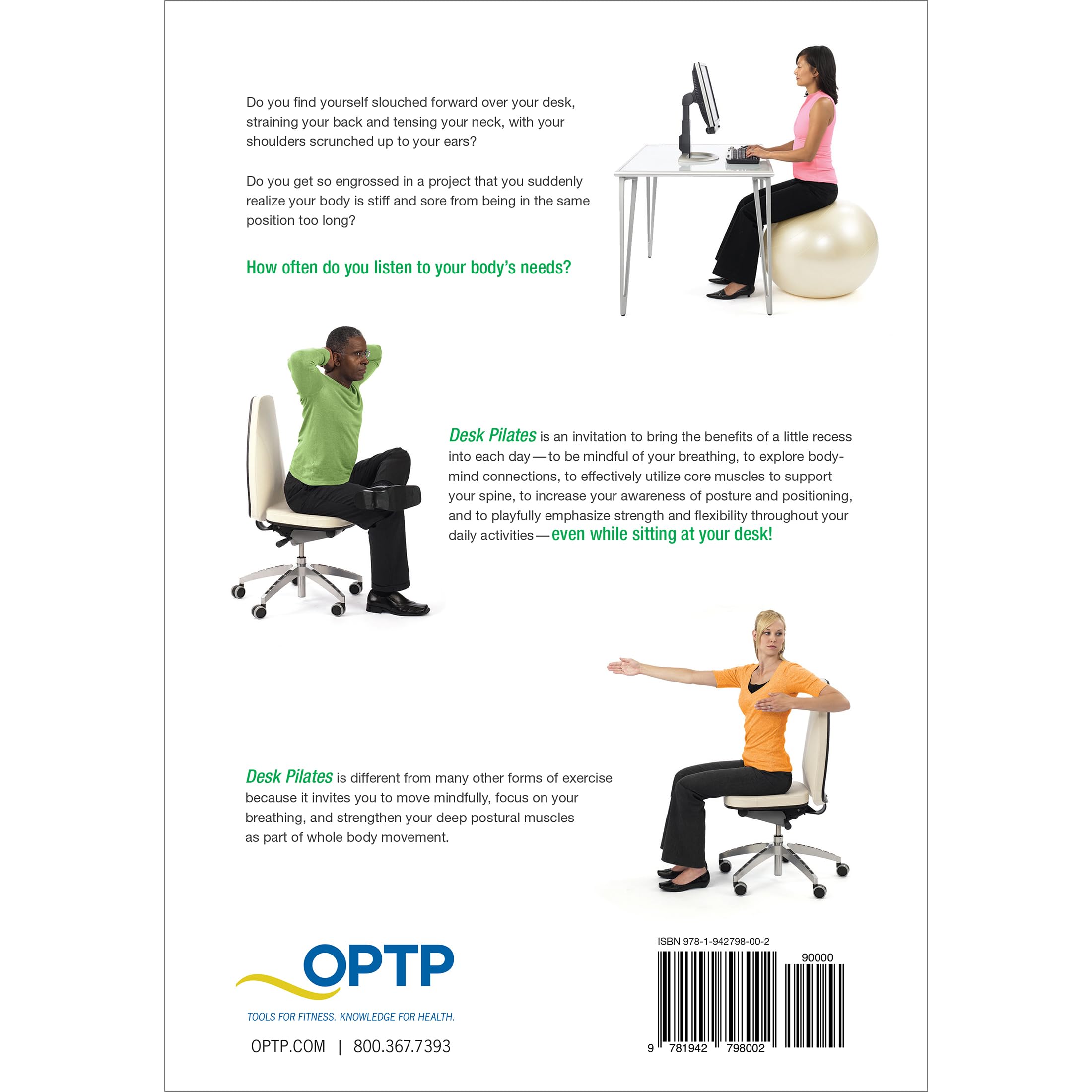 Desk Pilates: Daily Living Pilates Exercises for Office Workers & Home Fitness