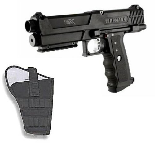 Tippmann TPX Paintball Pistol Marker Gun with Holster - Lightweight & Durable for Outdoor Games, Tactical Training, and Competitive Play