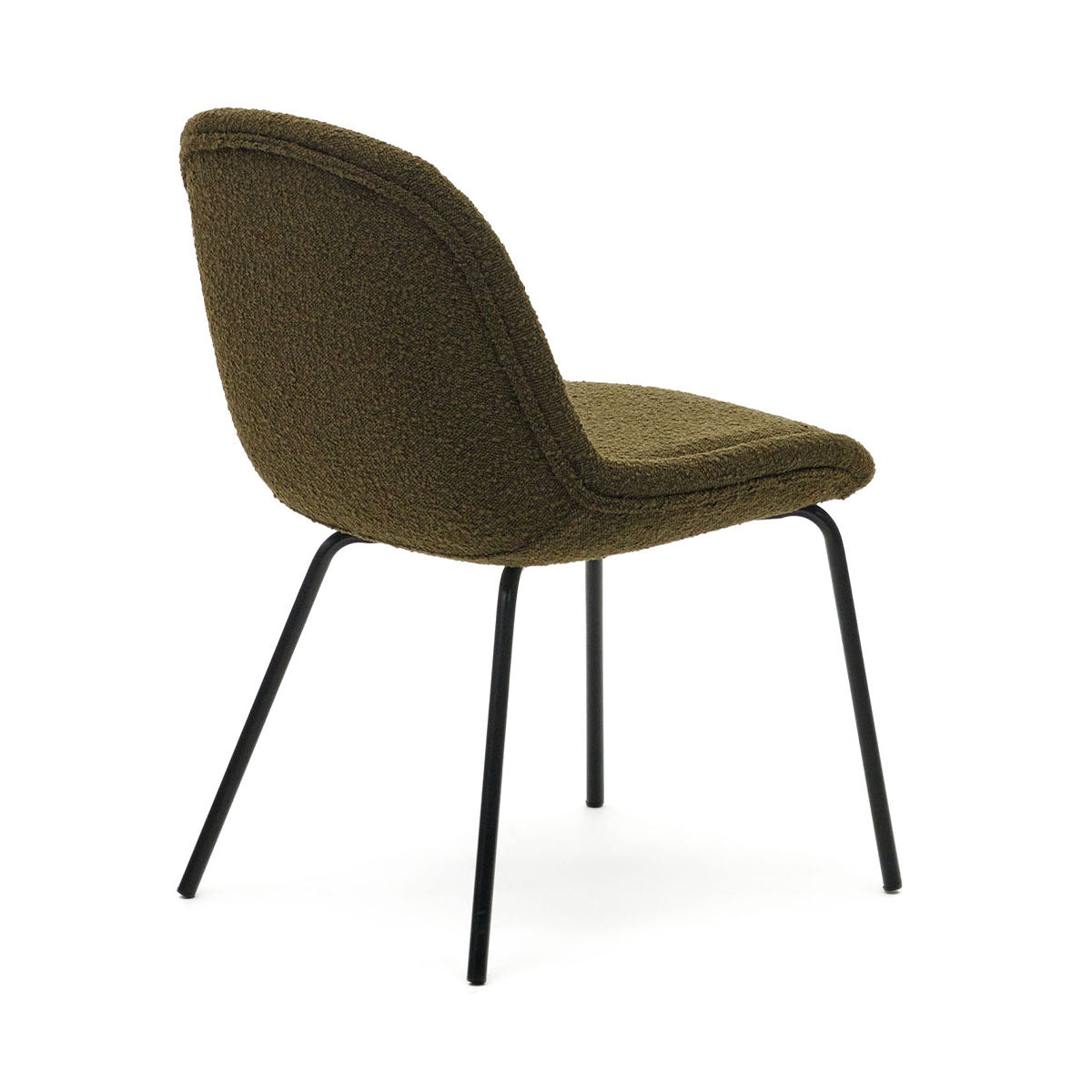 Aimin Chair by Kave Home - Modern Accent Chair for Living Room, Bedroom & Office - Comfortable Upholstered Lounge Chair with Wooden Legs