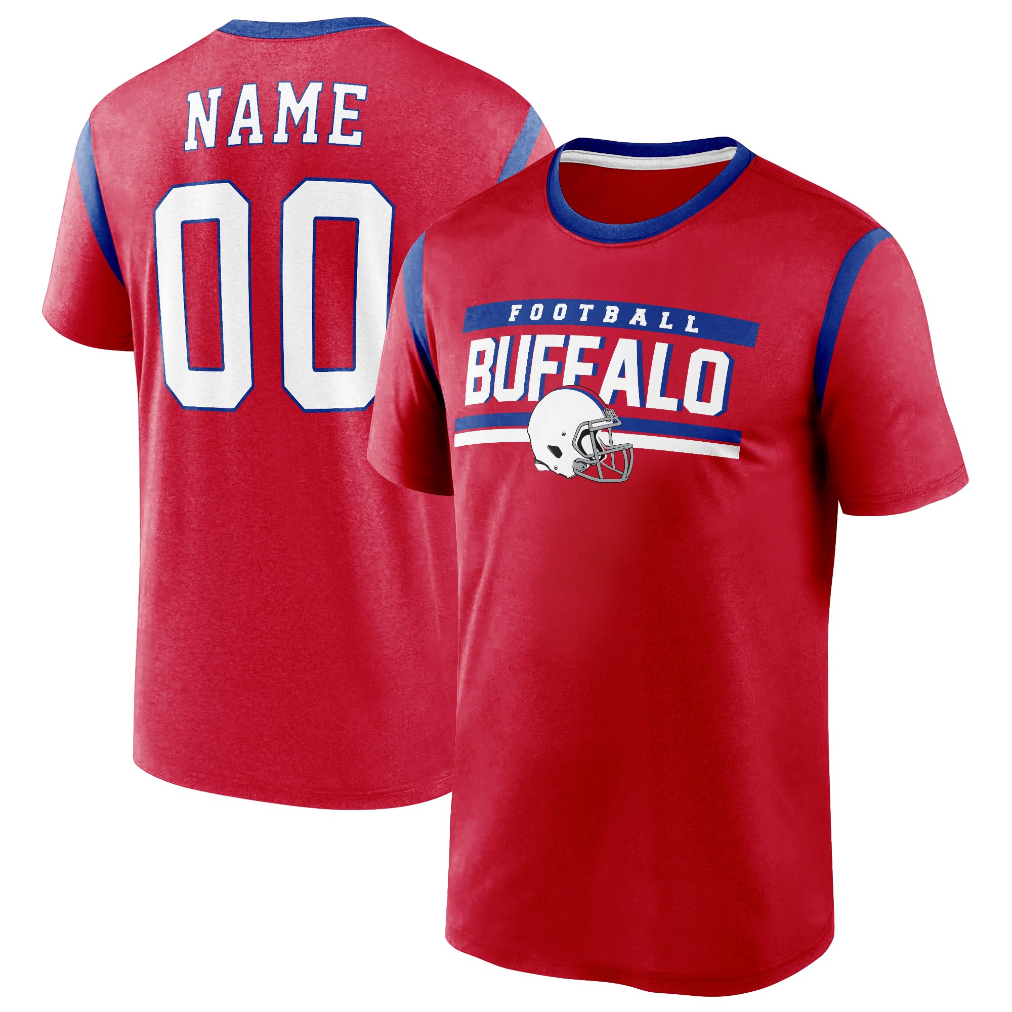 Custom Sports Fan Jersey T-Shirts for Men, Women & Kids - Personalized Team Apparel & Group Gifts - Perfect for Game Day, Family Events & Fan Parties