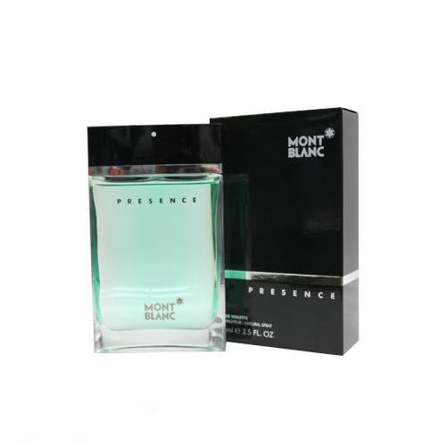 Mont Blanc Presence 75ml Eau de Toilette for Men - Fresh & Woody Fragrance for Day & Night Wear, Office & Special Occasions