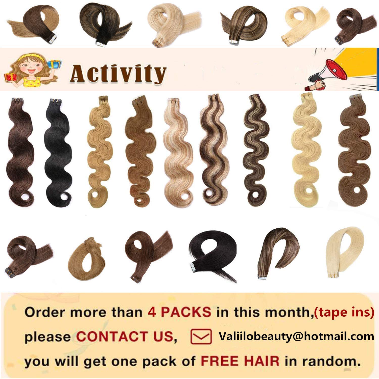 20 Pieces Tape in Hair Extensions 14 Inch 50g - Ombre Brown Highlights Human Hair - Invisible Seamless Extensions for Volume & Length - Perfect for Weddings, Parties & Daily Styling