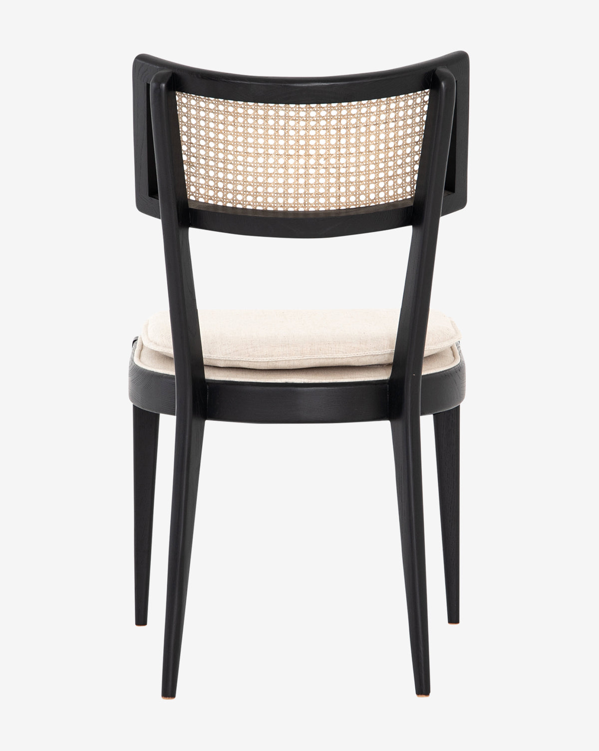 Odelle Modern Dining Chair - Sturdy Wooden Kitchen Chair with Upholstered Seat - Perfect for Dining Room, Kitchen, and Home Office Use