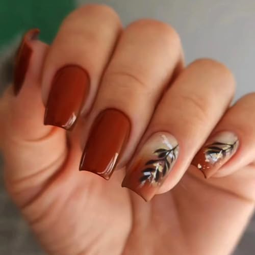 08.caramel colored leaf