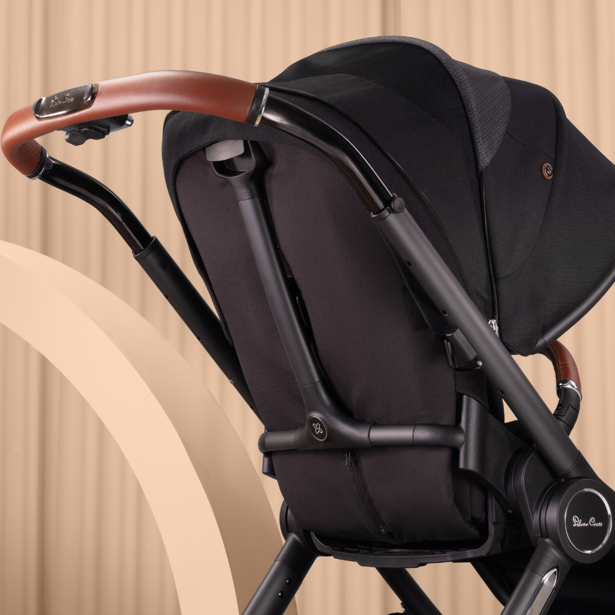 Silver Cross Reef Full Size Stroller with Bassinet - Lightweight Travel System for Newborns & Toddlers - Perfect for City Walks, Shopping & Air Travel