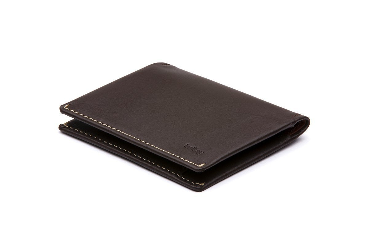 Bellroy Slim Sleeve Wallet - Ultra Thin Minimalist RFID Blocking Leather Wallet for Men - Perfect for Everyday Carry, Travel & Business Use