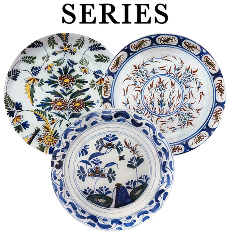 Delft Blue Ceramic Vase - Handcrafted Dutch Porcelain Home Decor for Living Room, Dining Table & Wedding Centerpiece