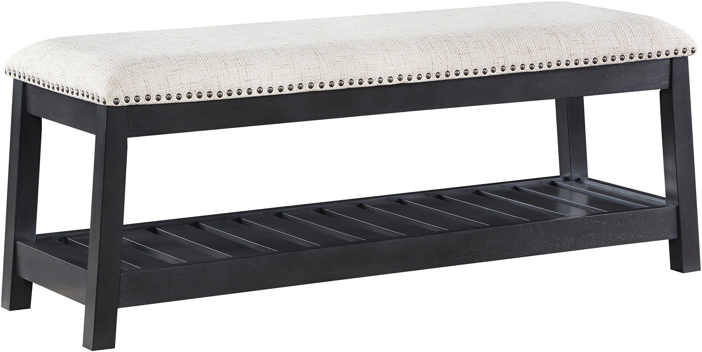 Office Star Lauderdale 48-Inch Bench [LDR] - Durable Office & Home Seating Solution for Waiting Areas, Entryways & Conference Rooms