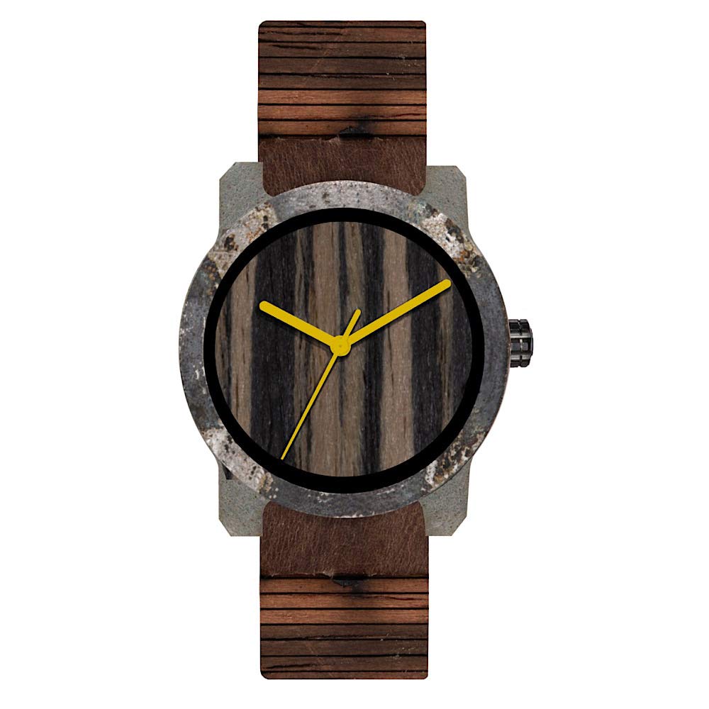 Mistura Marco Concrete Watch - Handmade Unique Timepiece for Men & Women | Stylish & Durable Fashion Accessory for Everyday Wear, Outdoor Adventures & Special Occasions