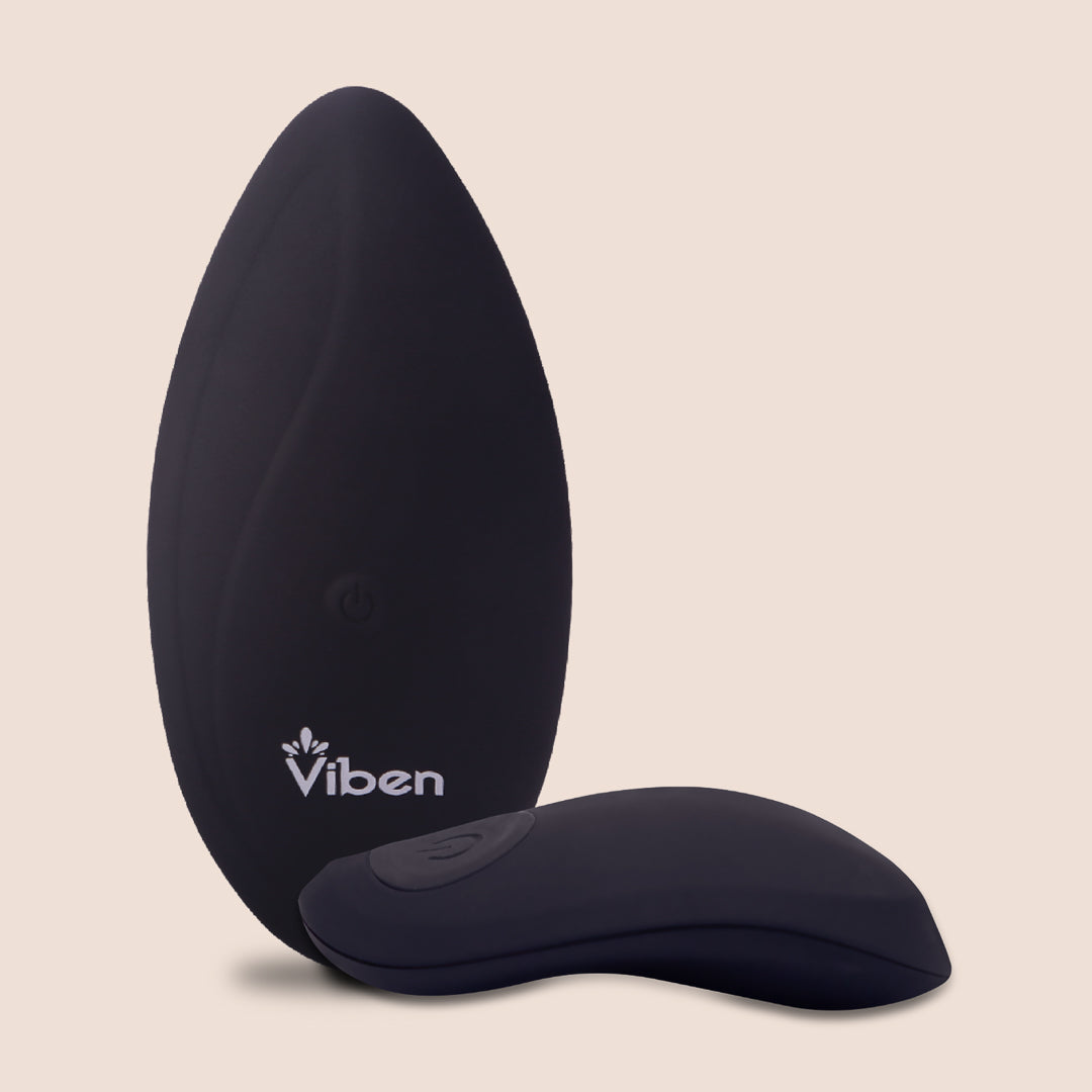 Viben Racy Remote Controlled Panty Vibrator - Waterproof & Rechargeable Adult Toy for Couples Play, Long Distance Romance & Discreet Pleasure