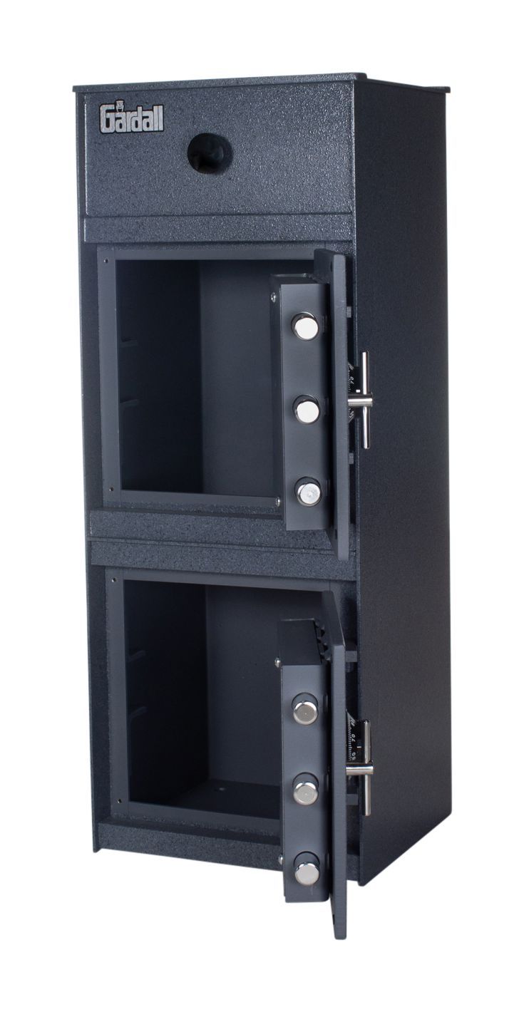Gardall RC1237CC Rotary Double Door Deposit Safe - Heavy Duty Commercial Security Safe for Cash, Valuables & Documents - Ideal for Retail Stores, Banks & Offices