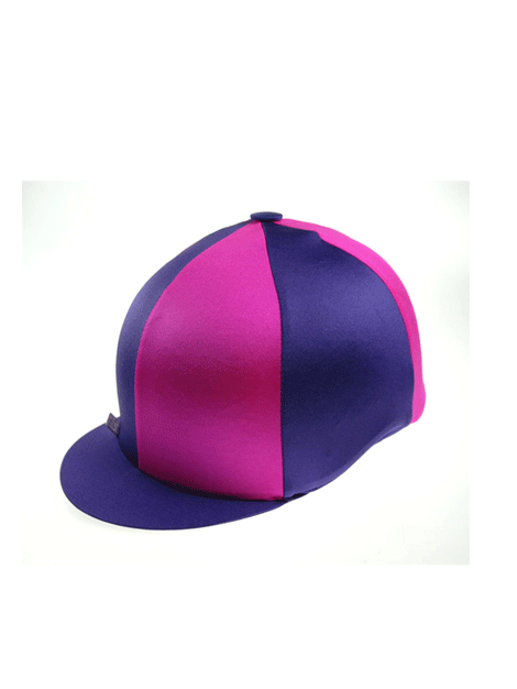 Two Tone Lycra Hat Cover - Stretchy & Breathable Hair Cover for Women - Perfect for Swimming, Showering, and Sleeping