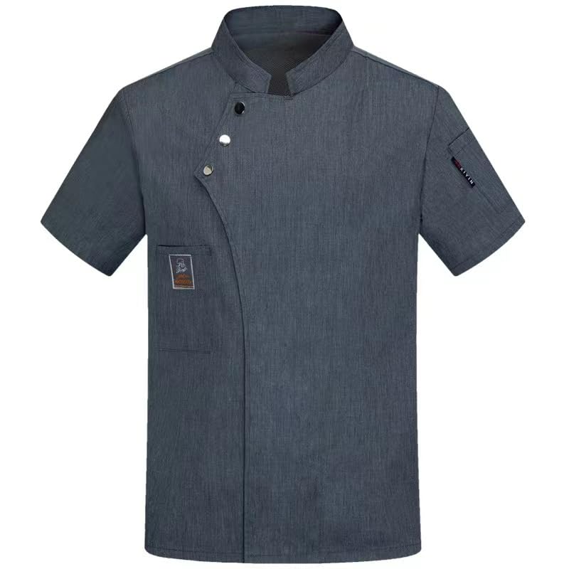 Professional Unisex Chef Jacket - Restaurant Waiter & Kitchen Cook Uniform Shirt - Perfect for Cooking, Catering & Culinary School Use