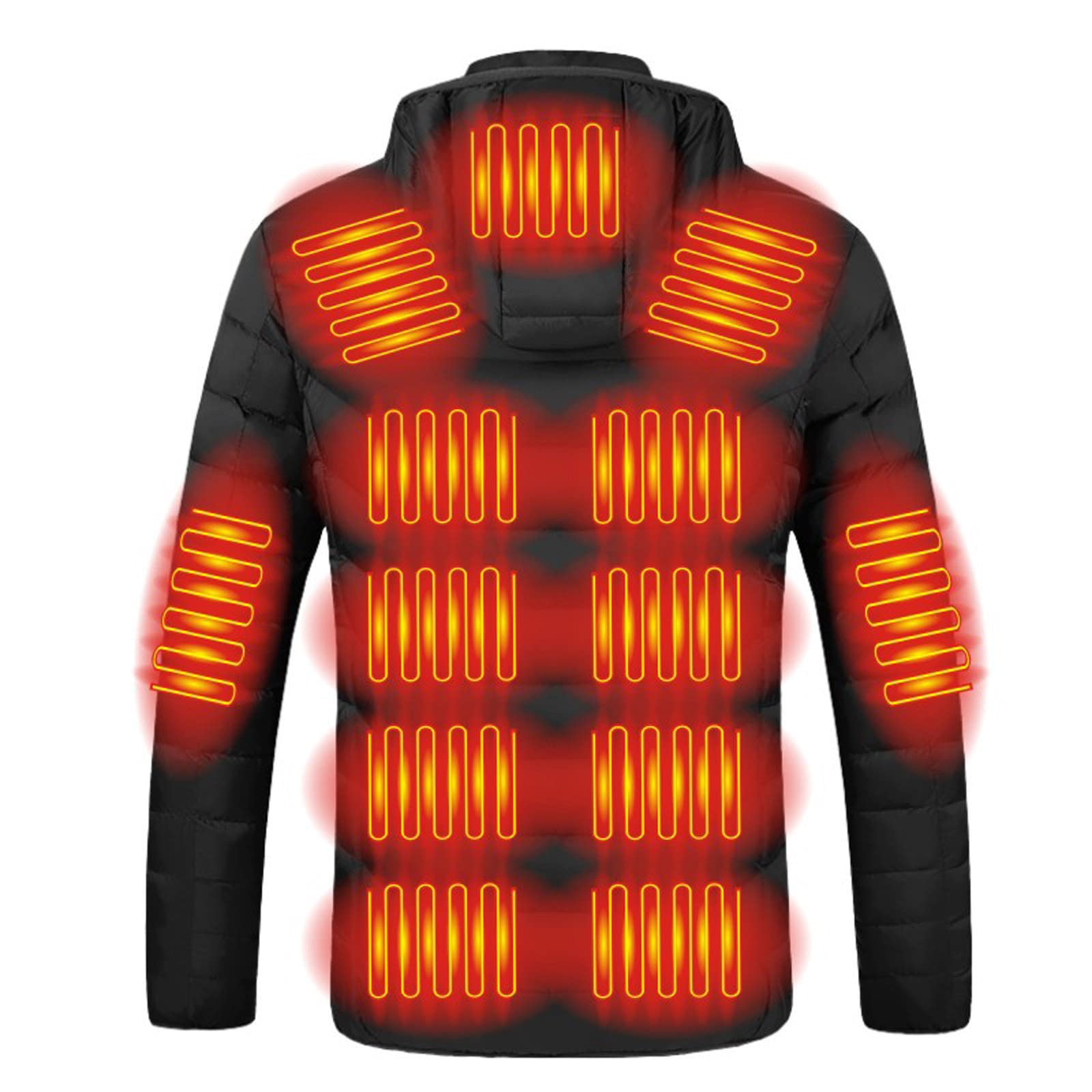 Electric Heated Jackets for Men & Women - Winter Thermal Coats with Battery Heating - Perfect for Outdoor Activities, Camping, and Cold Weather Commutes | CBCBTwo Warehouse Clearance Sale